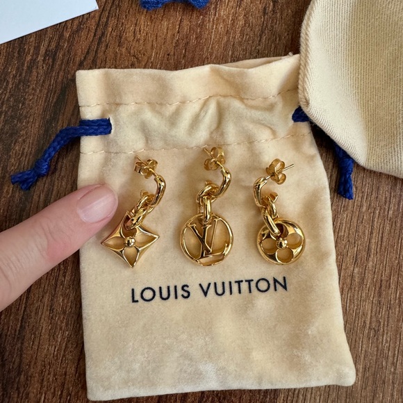 Louis Vuitton “crazy in lock” necklace, earrings, bracelet set - Picture 6 of 8